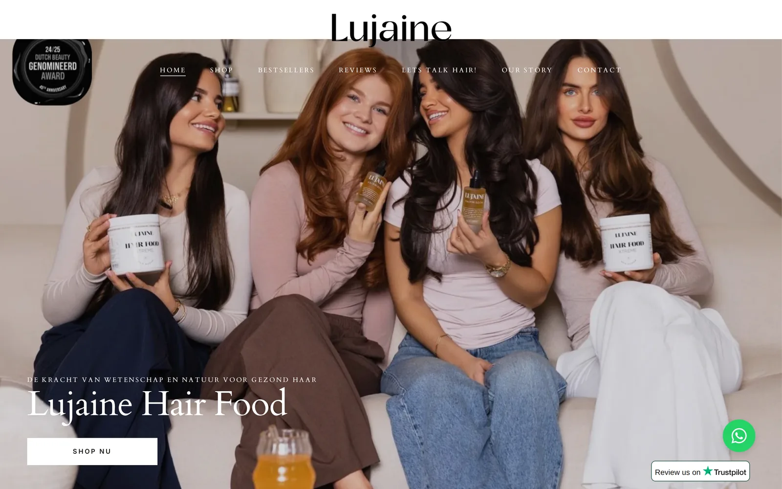 Webshop van Lujaine Hair